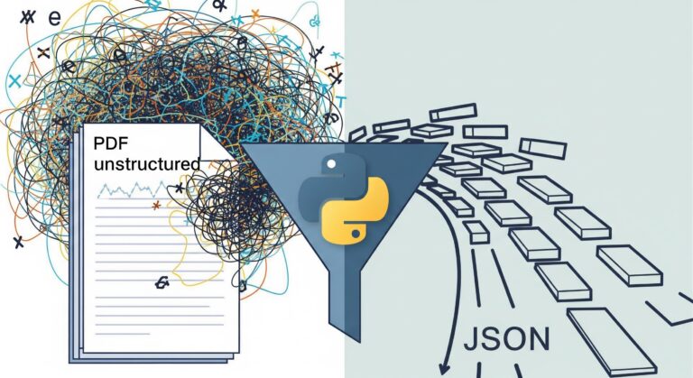 pdf unstructured to json by gemini