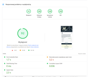 Stan końcowy - Mobile 92/100