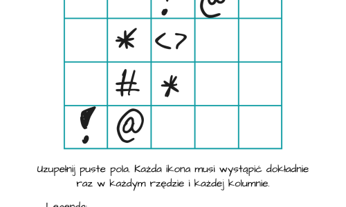 Złam kod - łamigłówka IT 5x5